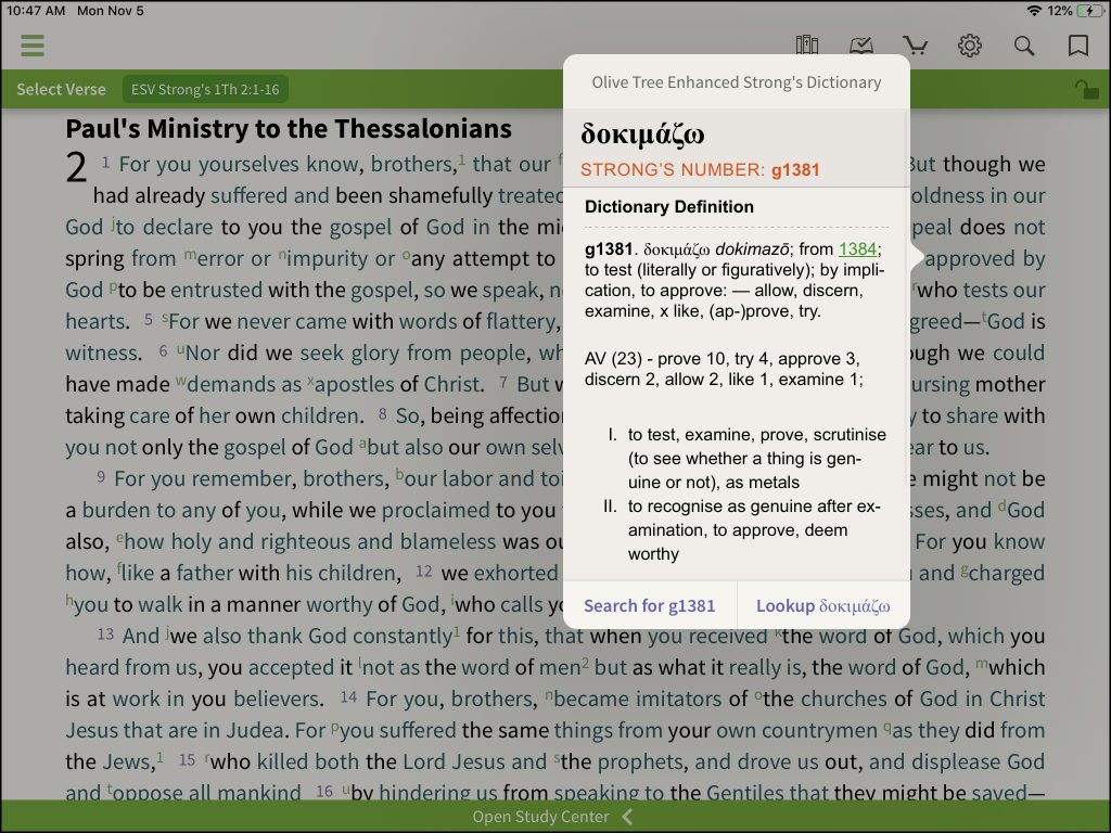 How To Do A Bible Word Study - Olive Tree Blog