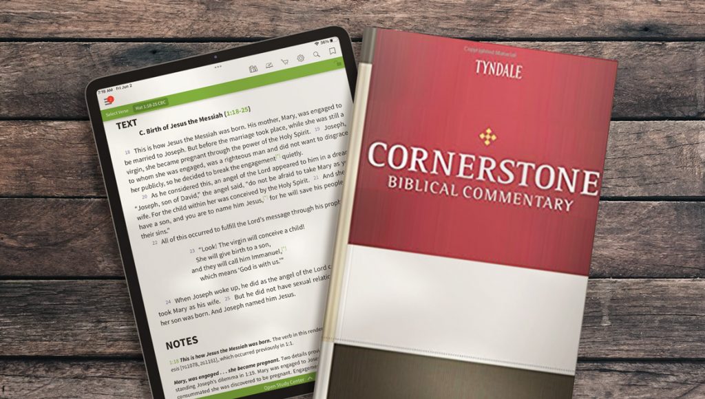 Look Inside: Cornerstone Biblical Commentary - Olive Tree Blog