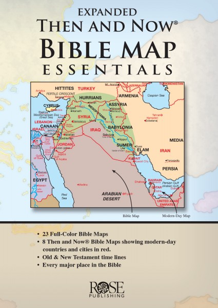 old testament biblical map of middle east