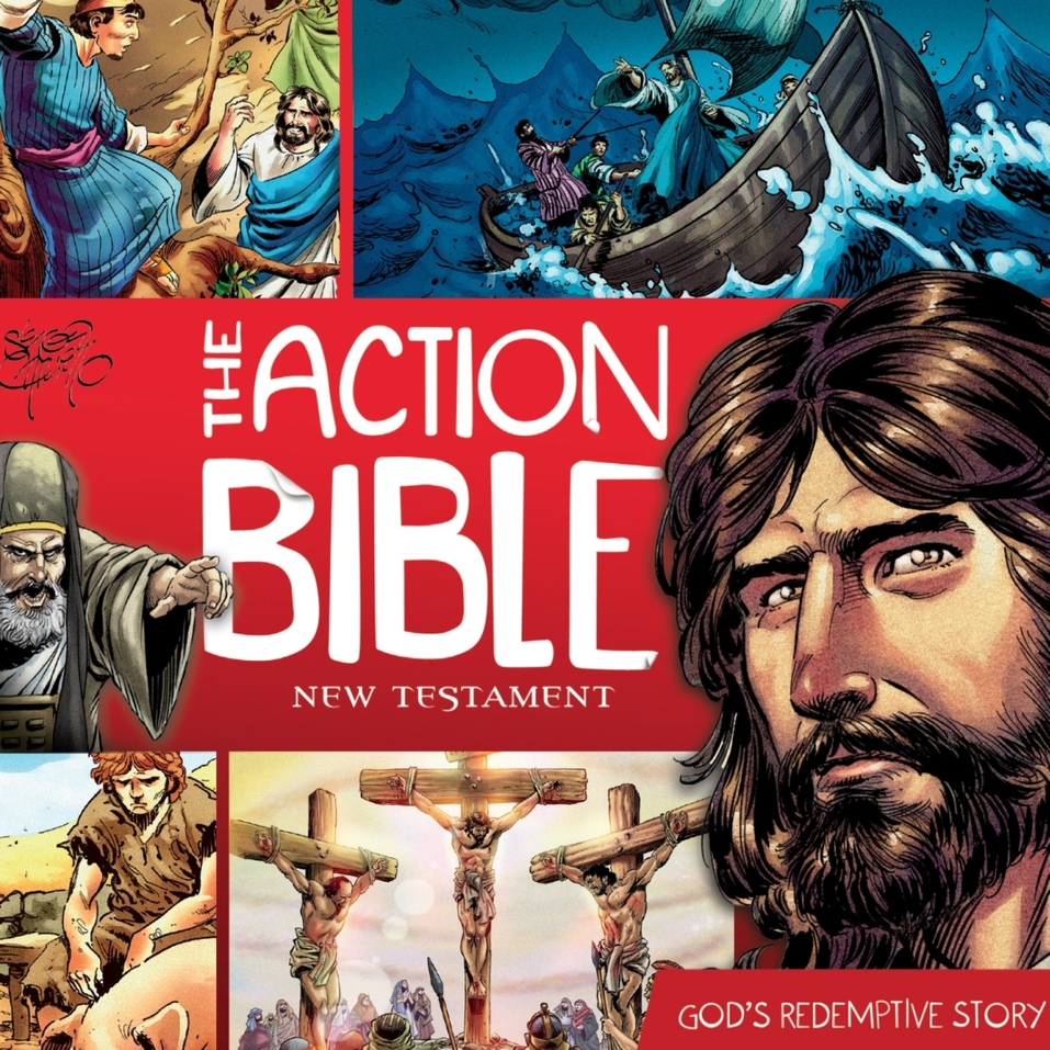 The Action Bible New Testament Gods Redemptive Story Olive Tree