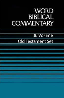 Word Biblical Commentary (WBC): Old Testament Set (36 Vols.)