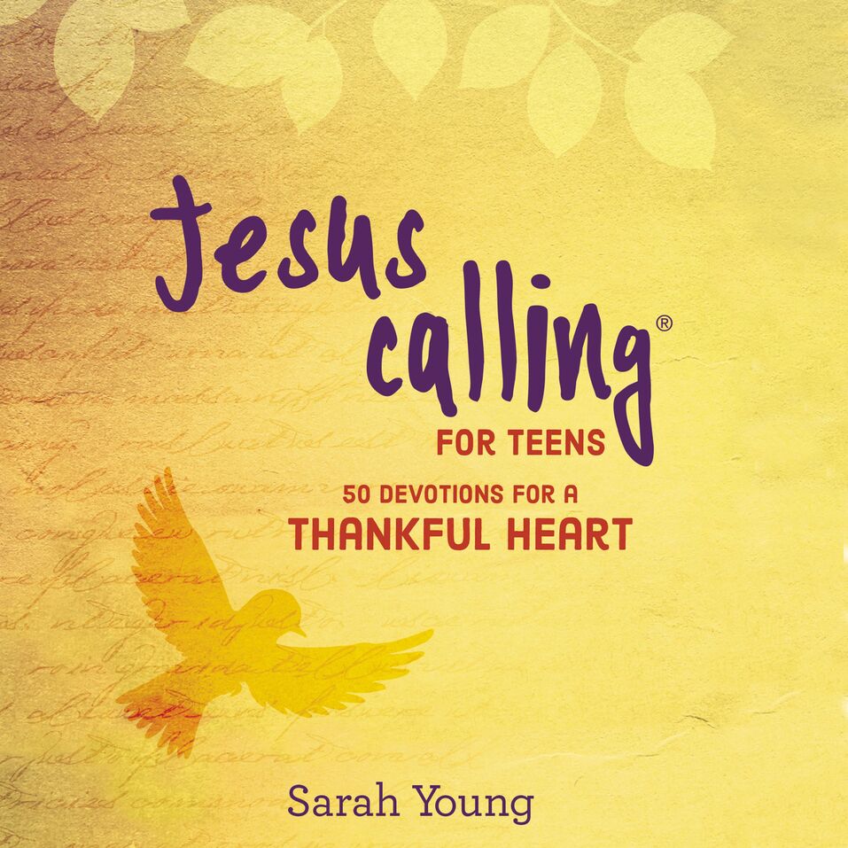 Jesus Calling 50 Devotions For A Thankful Heart Olive Tree Bible