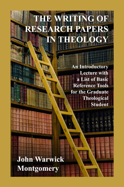 Writing Of Research Papers In Theology: An Introductory Lecture