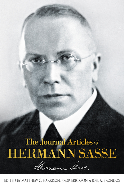 Journal Articles Of Hermann Sasse